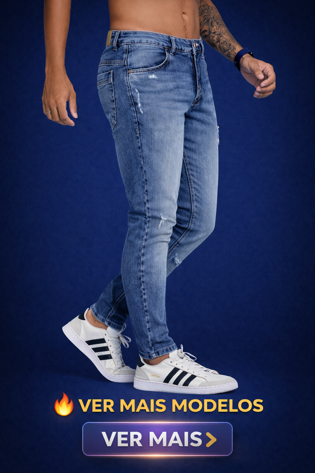 CALÇAS JEANS MASCULINO