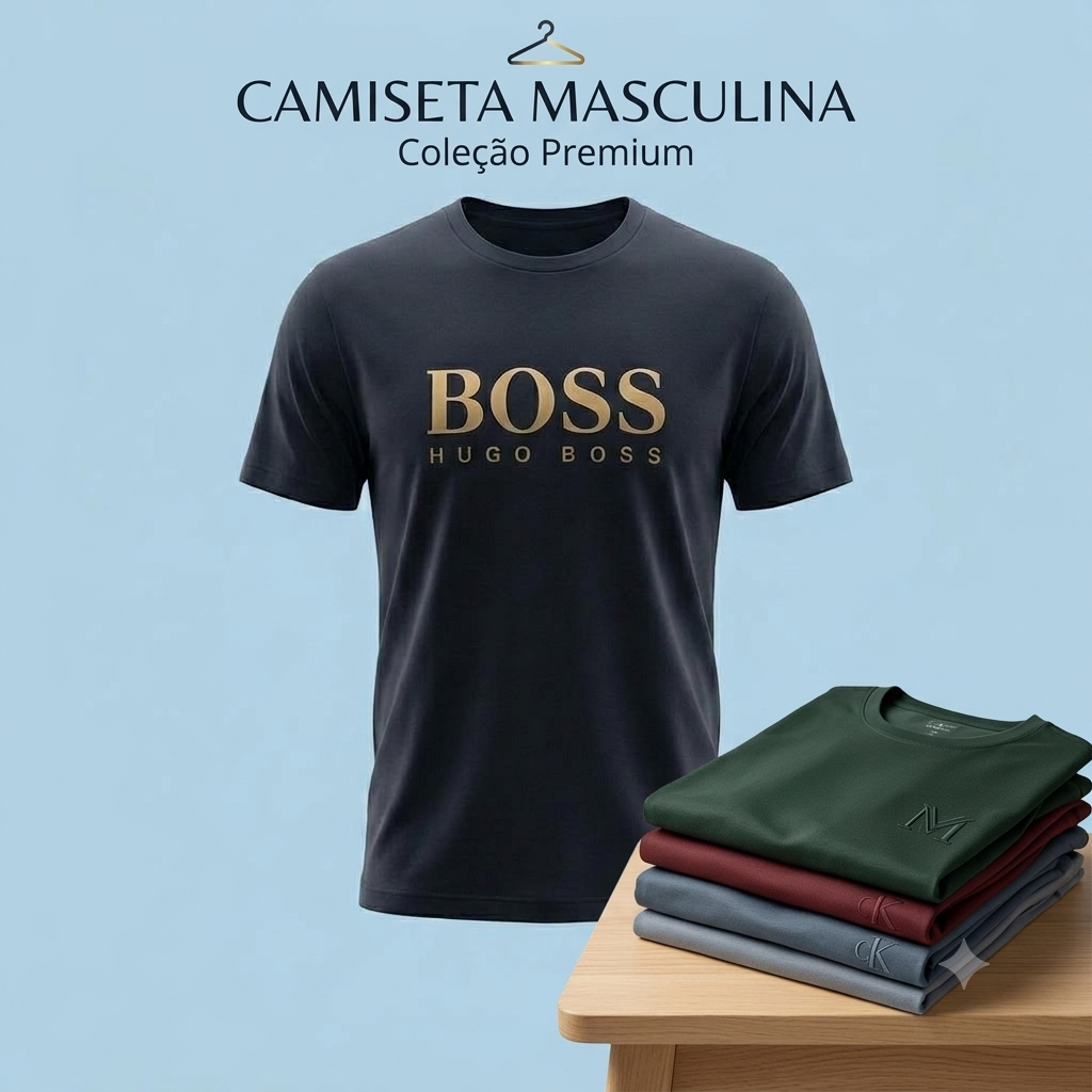 CAMISETAS MASCULINA
